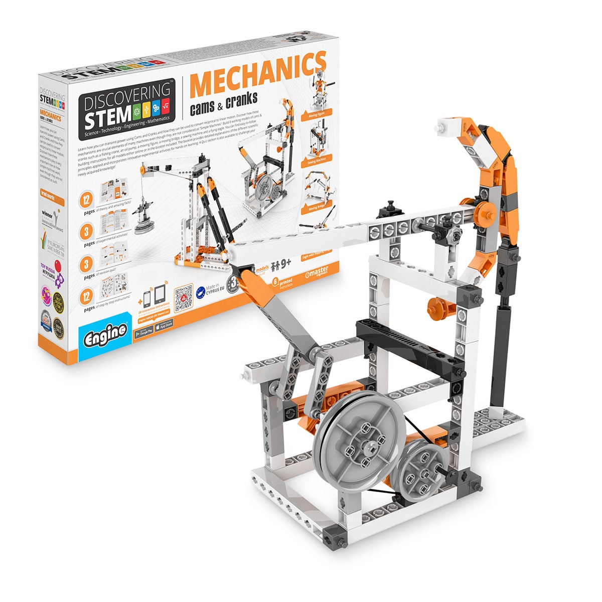 NE30550-ENGINO® STEM Mechanics: Cams & Cranks