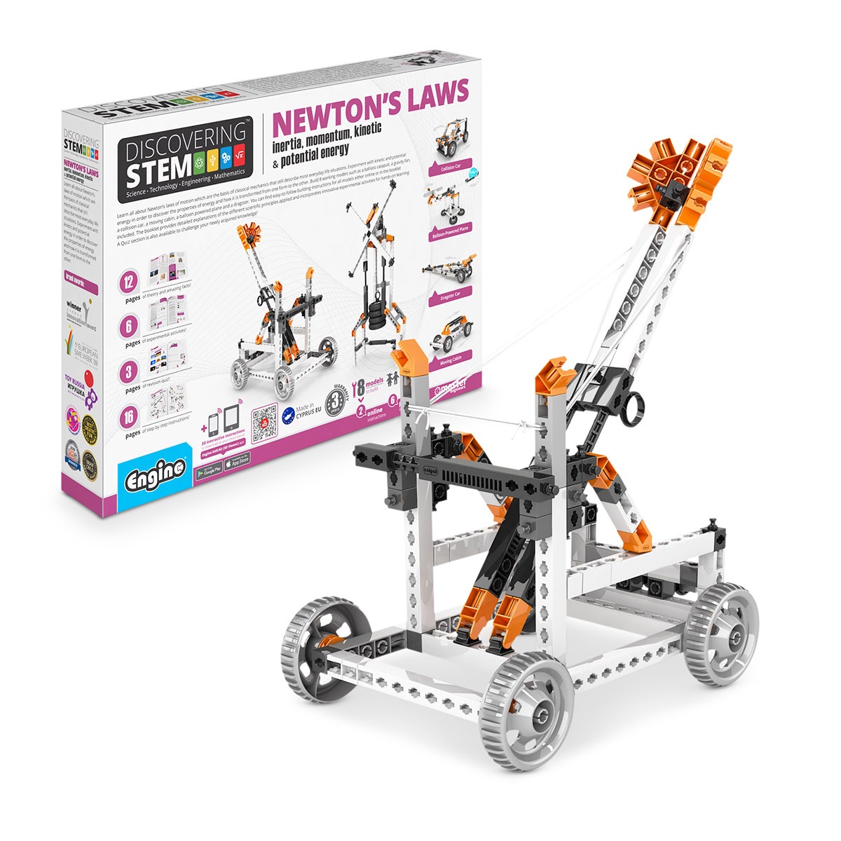 NE30553-ENGINO® STEM Newton’s Laws: Inertia, Momentum & Energy