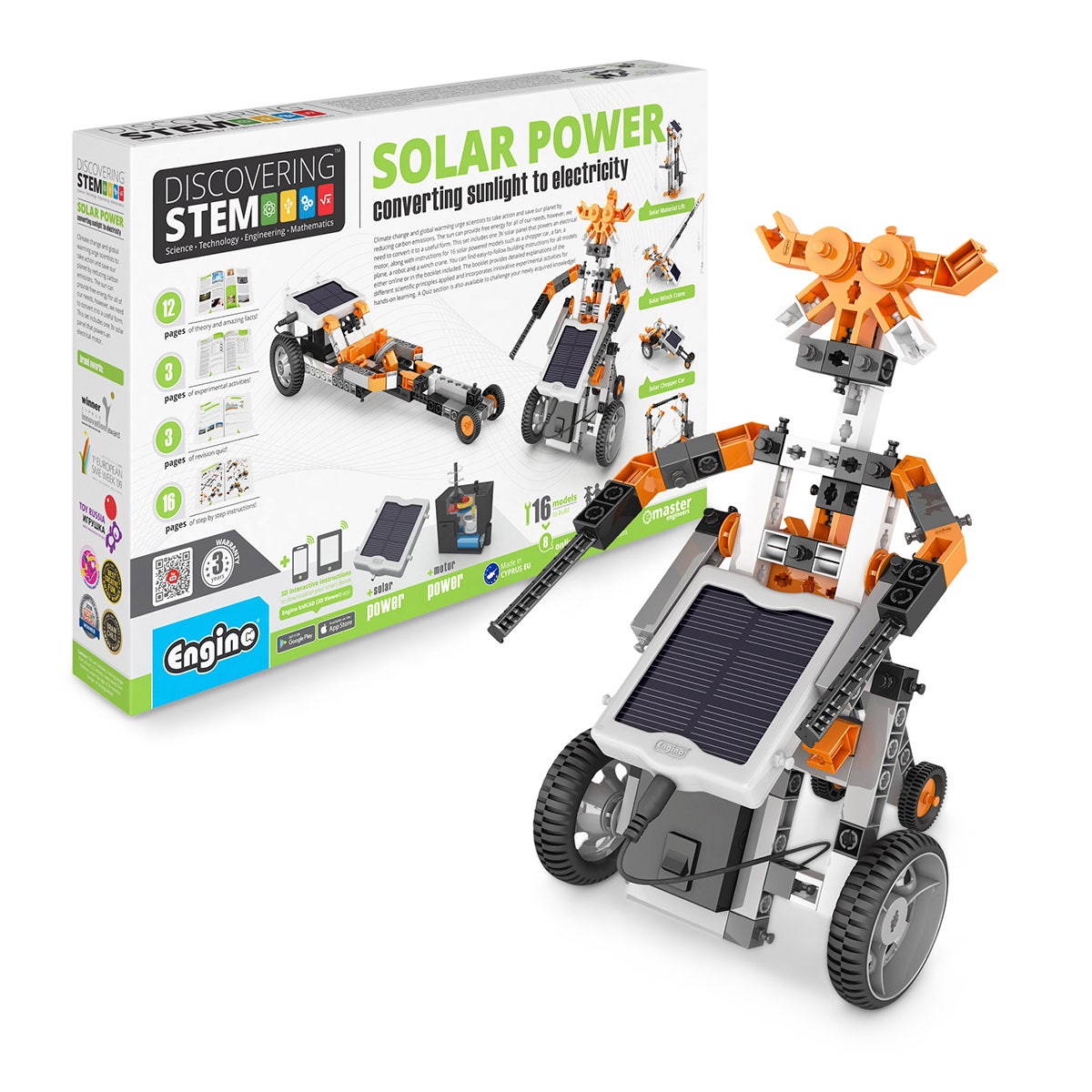 NE30555-ENGINO® STEM Solar Power: Converting Sunlight to Electricity