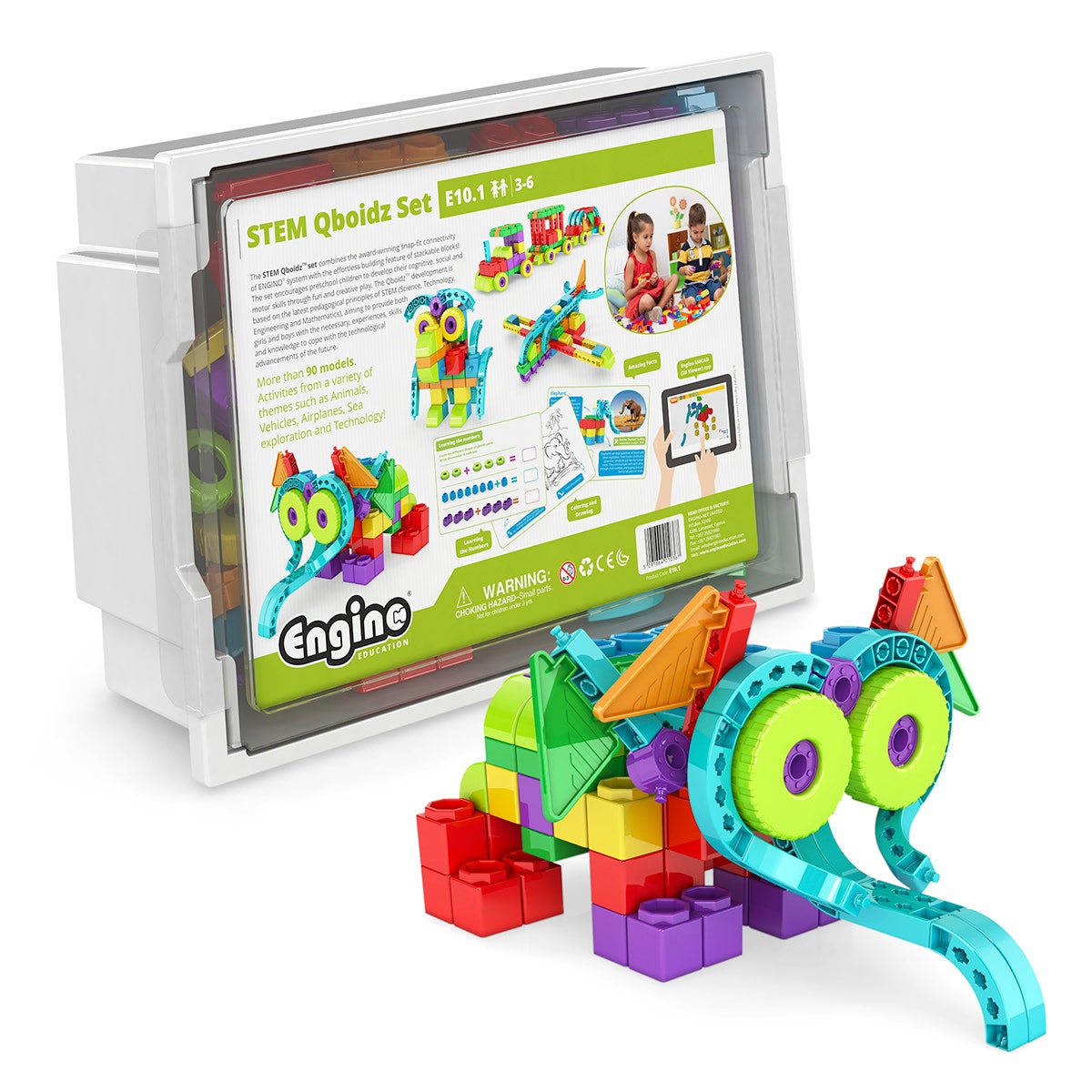 NE30558-ENGINO® STEM: Qboidz™ Set