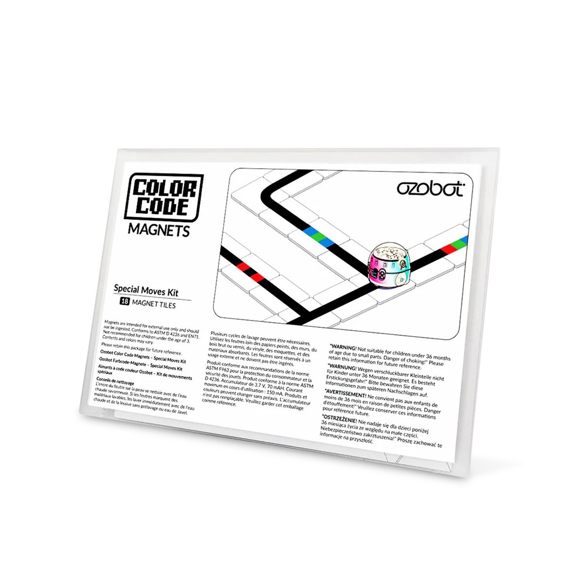NE30568-Ozobot® Color Code Magnets: Special Moves Kit