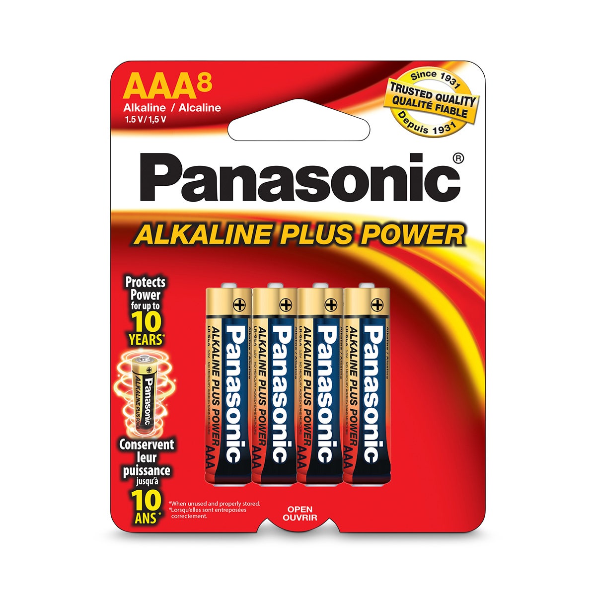 X0000NE30593-AAA Alkaline Plus Power Batteries
