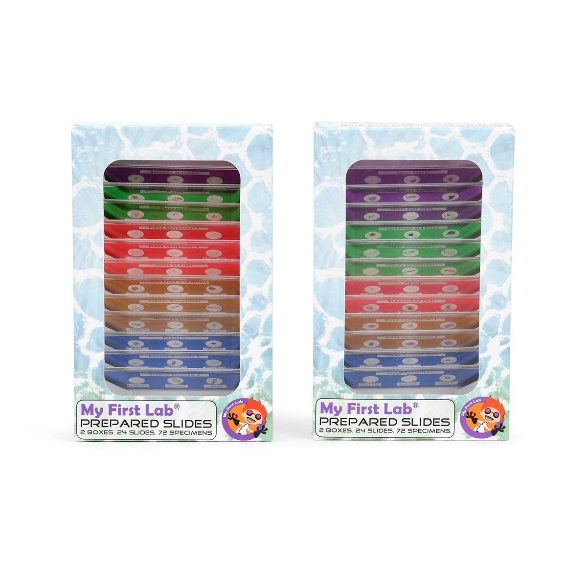 NE30601-My First Lab&trade; Prepared Slides - 72 Specimens