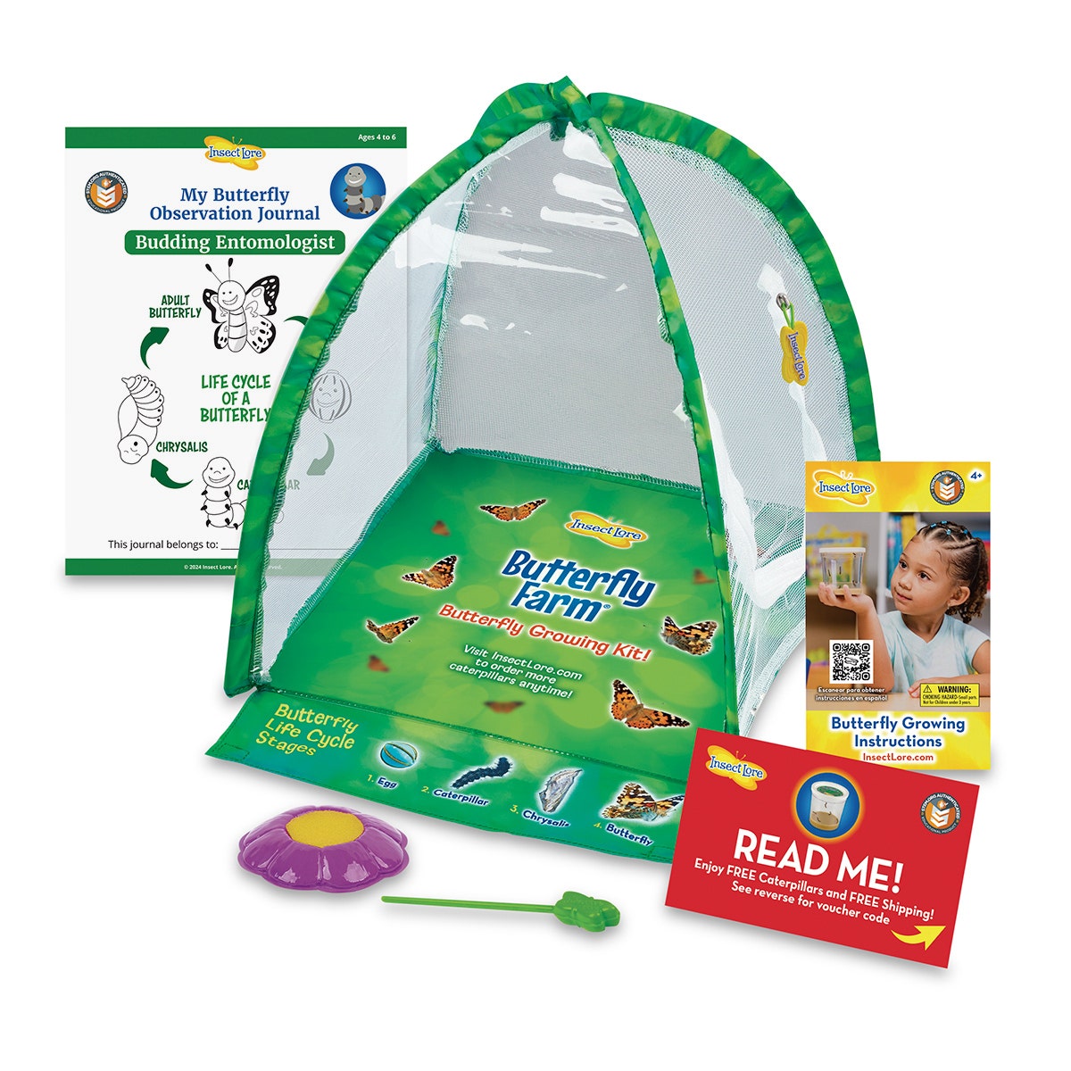 NE30620-Insect Lore® Butterfly Farm™ with Prepaid Voucher