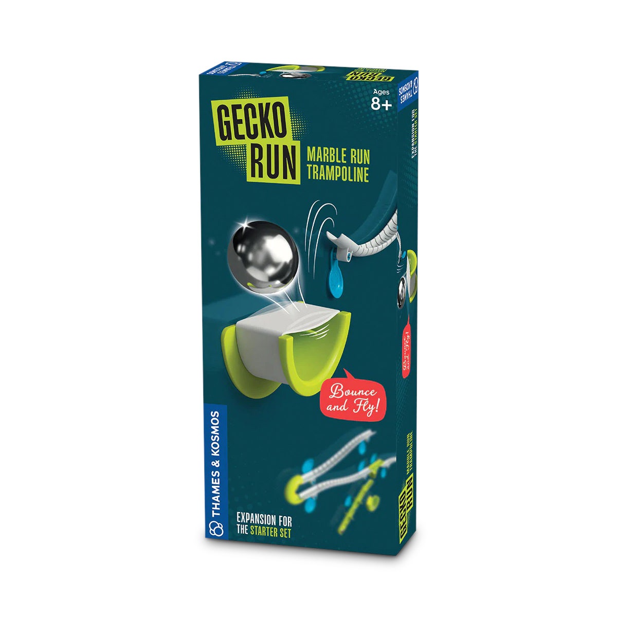 NE30638-Thames and Kosmos® Gecko Run: Marble Run Trampoline Expansion Pack