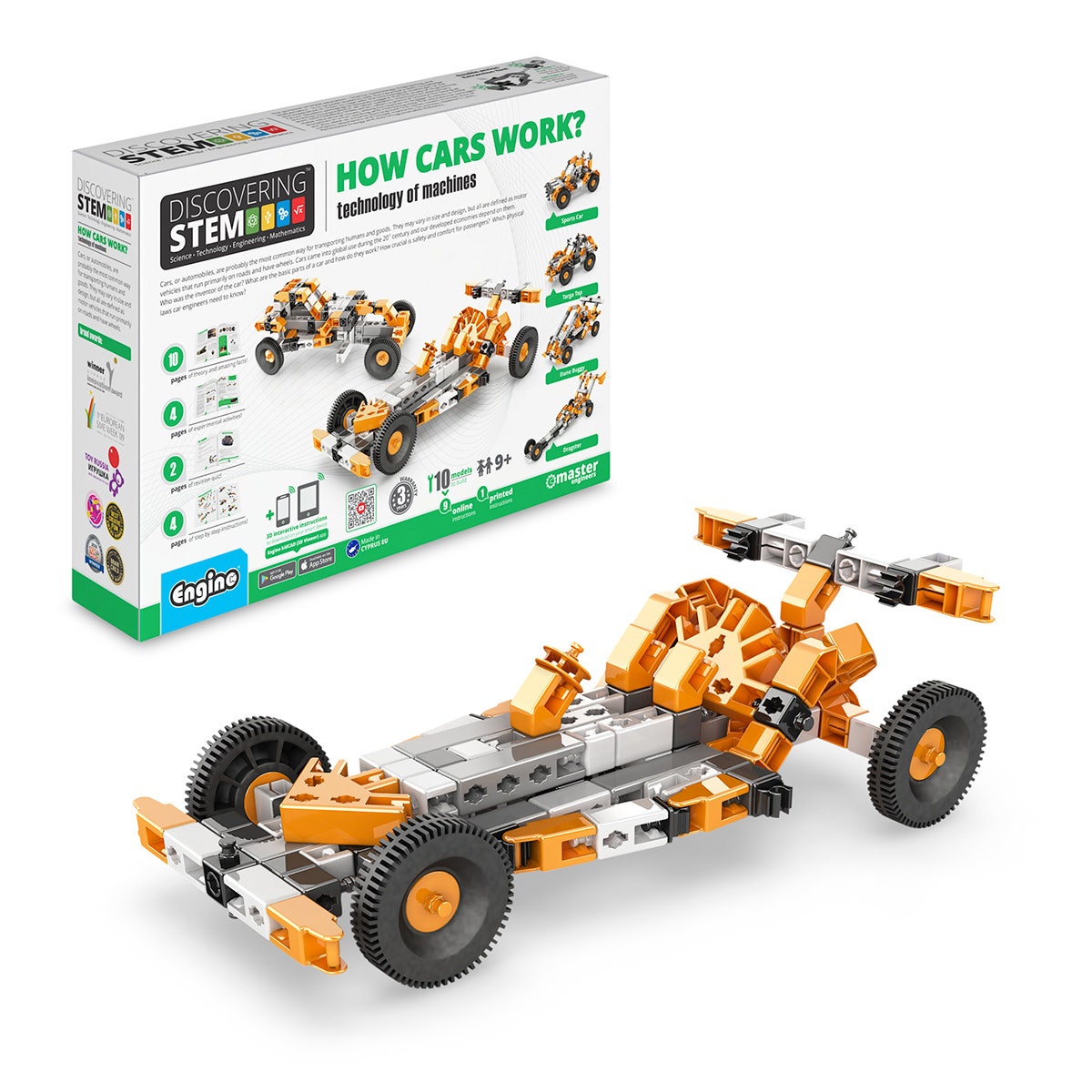 NE30750-ENGINO® STEM: How Cars Work?