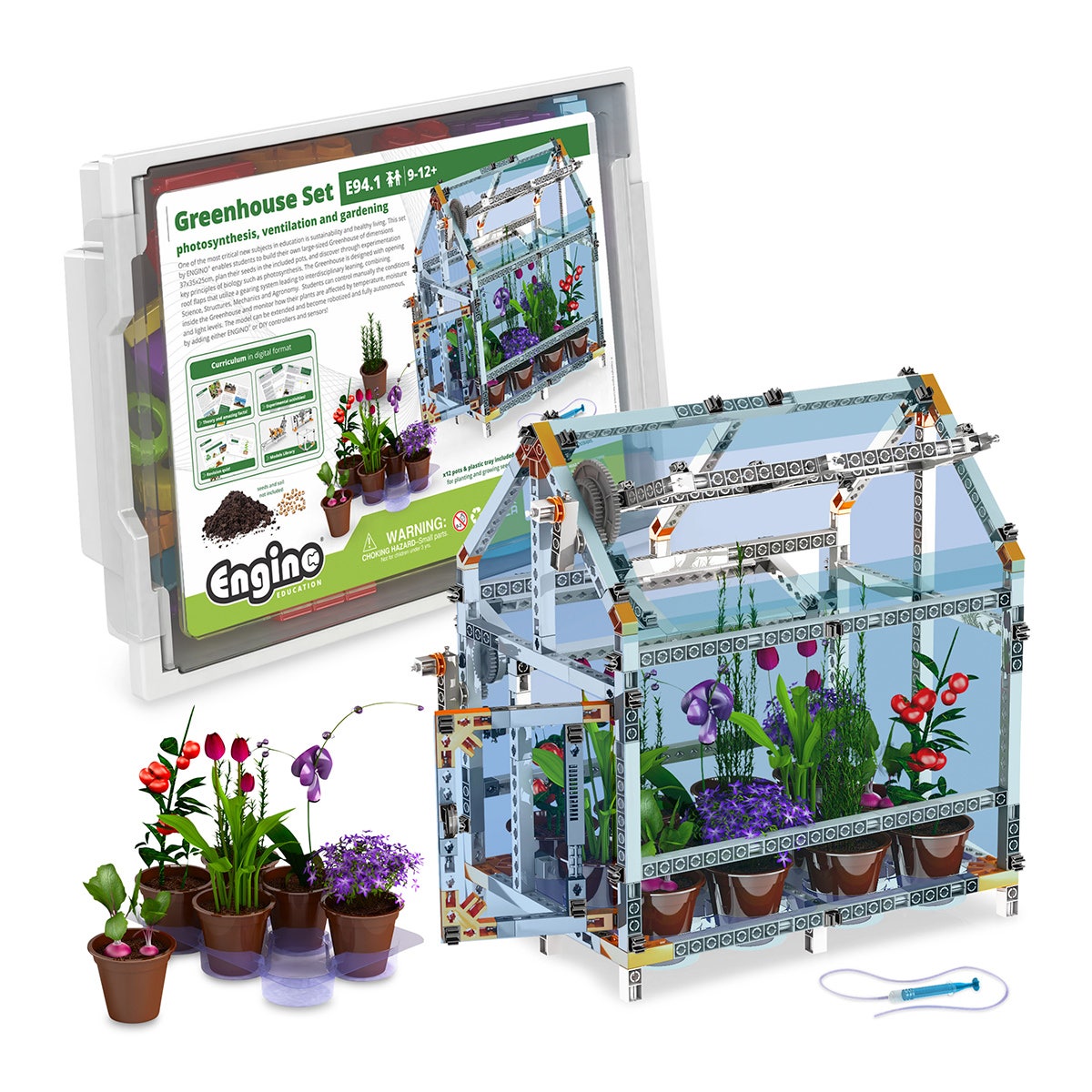 NE30754-ENGINO® Greenhouse Set