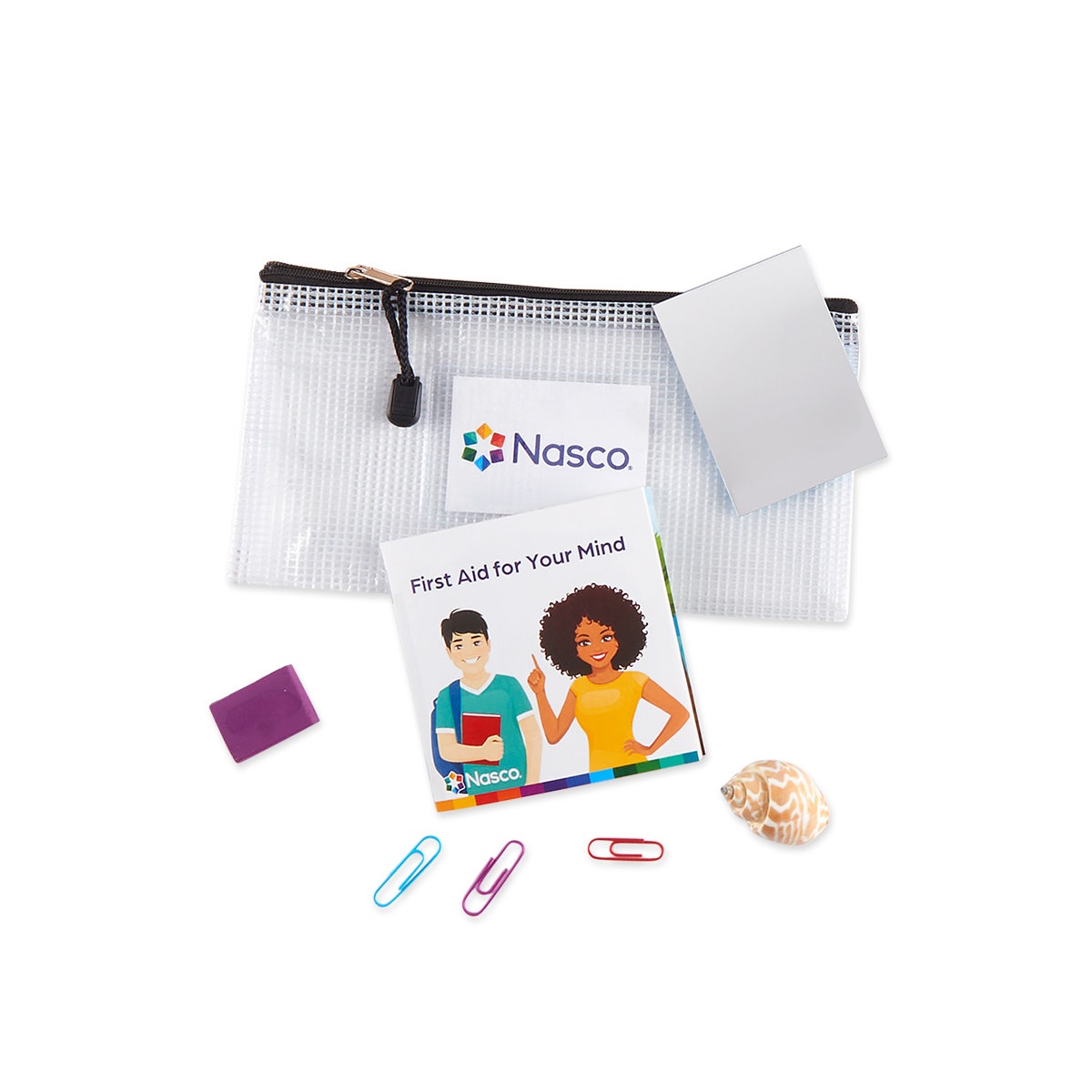 NE40159-Nasco First Aid Individual Kit: Student Mental Health for Grades 6–12