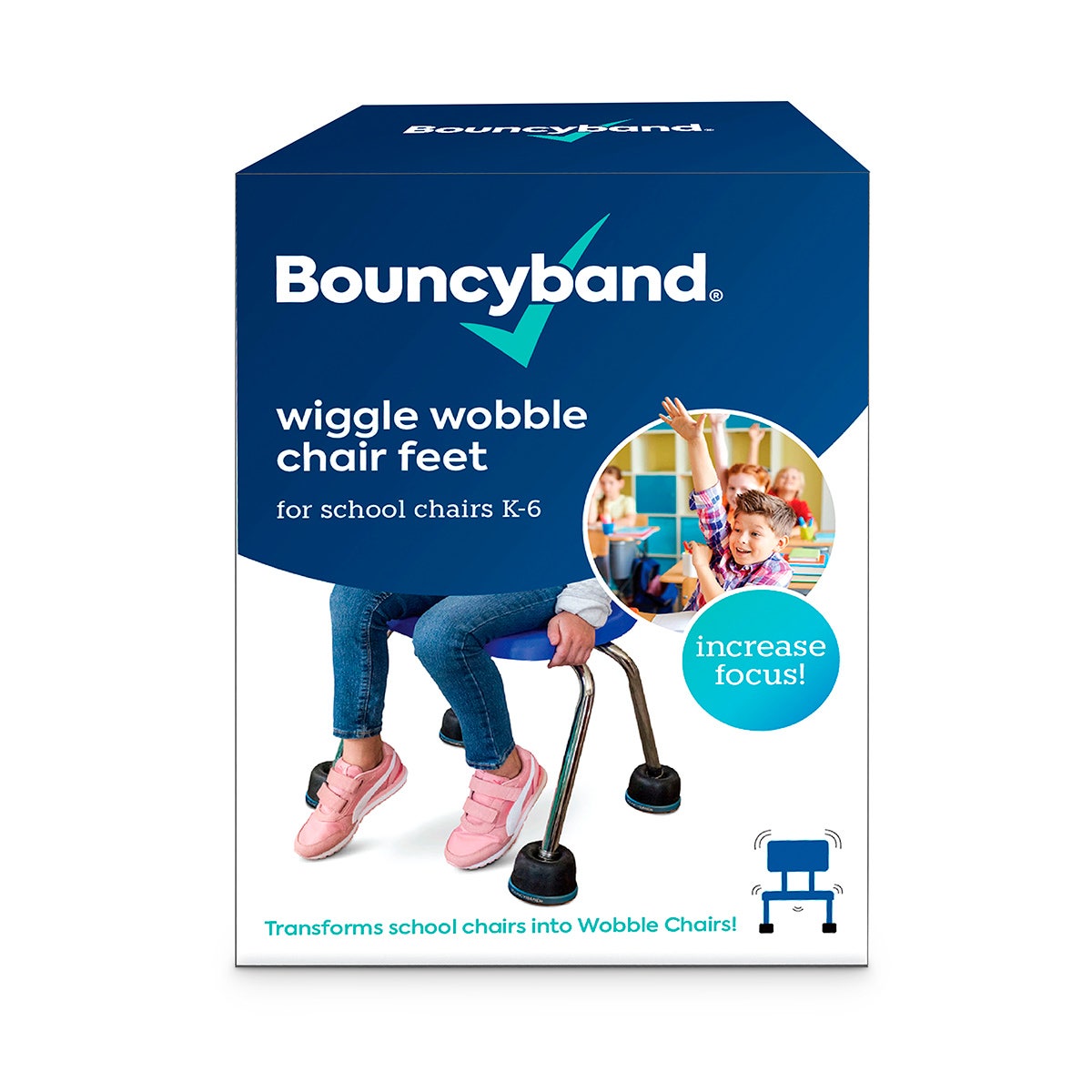 X0000NE40175-Bouncyband® Wiggle Wobble Chair Feet