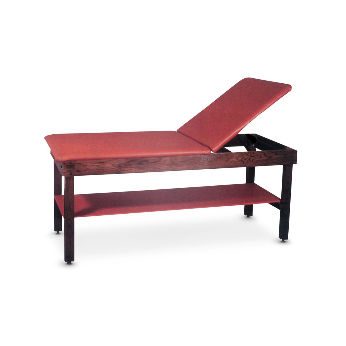 NE40217-Wooden Treatment Table With Rising Back