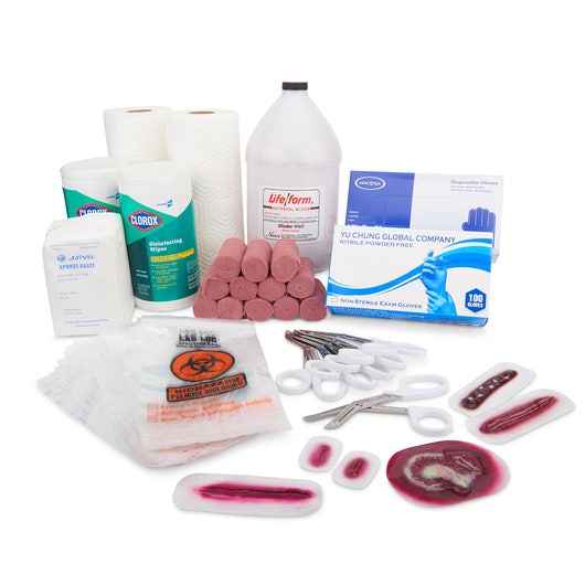 NE40227-Nasco First Aid & Blood Pathogens Deluxe Kit