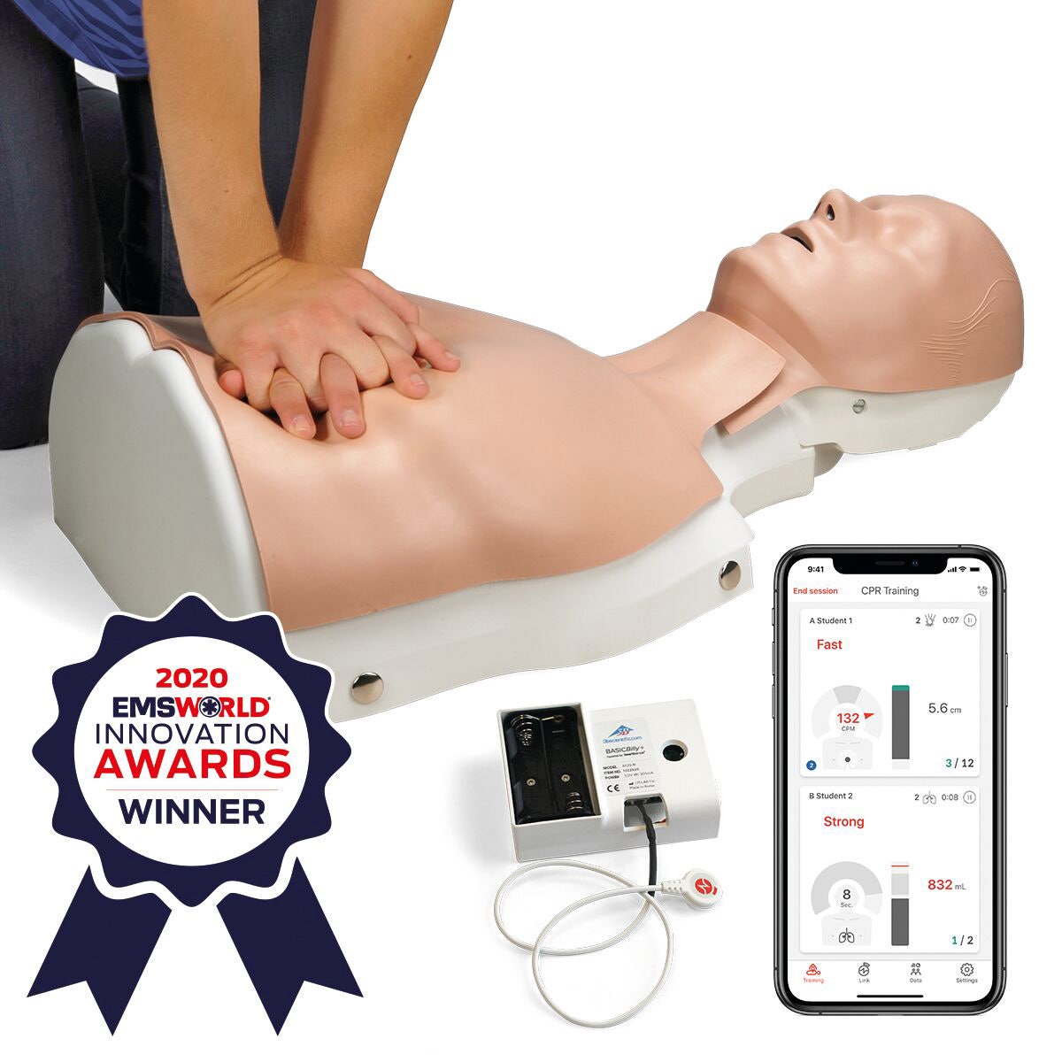 X0000NE40269-3B Scientific BASICBilly+ CPR Training Manikin
