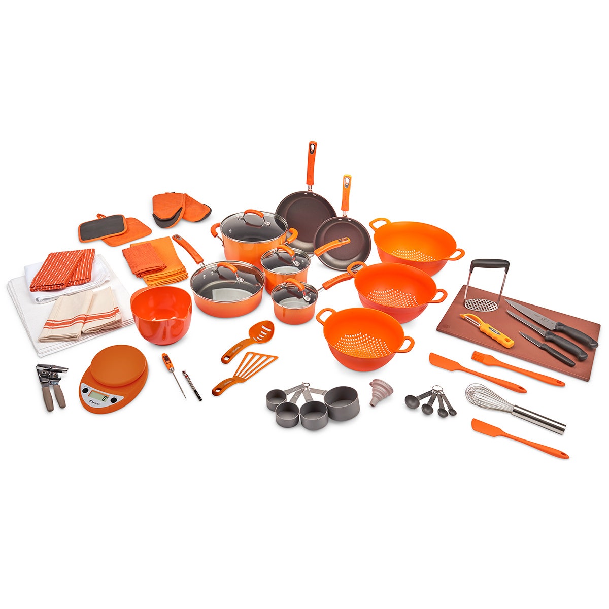 NE40282-Nasco Deluxe Color-Coded Kitchen Kit - Orange