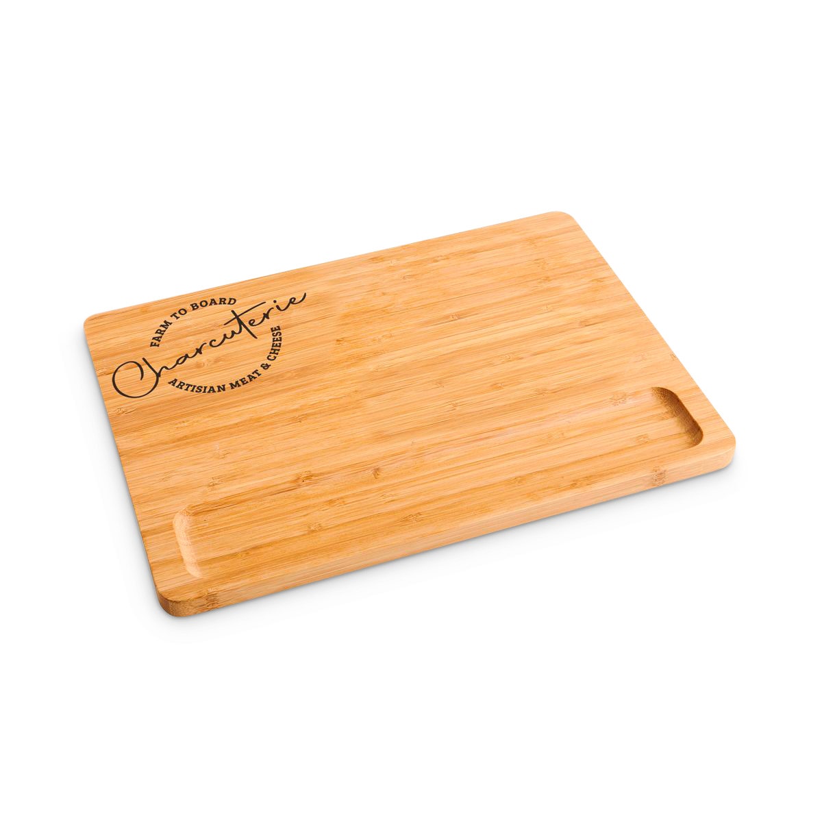 NE40430-Bamboo Charcuterie Board