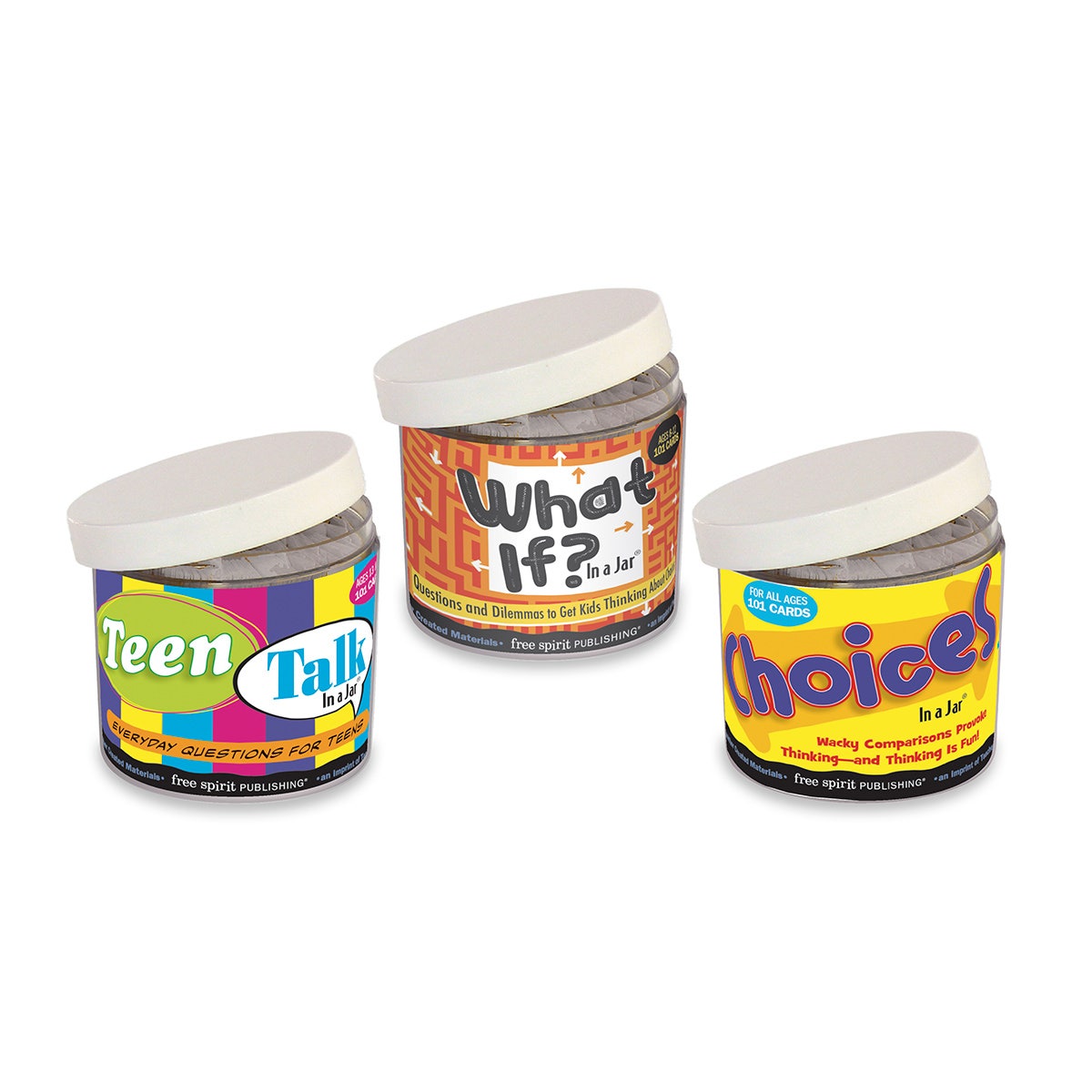 NE40470-In a Jar® Communication and Choices Game Set