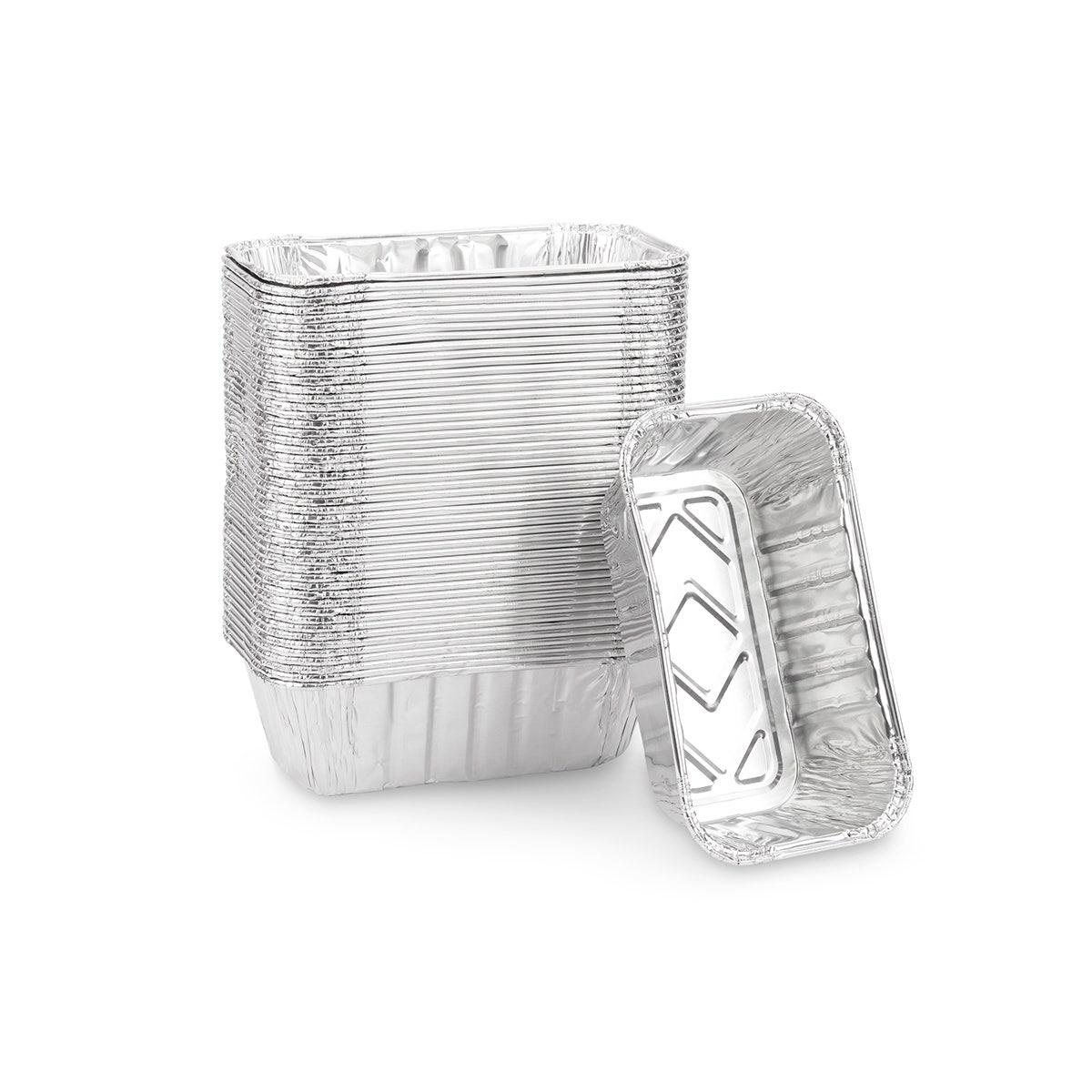 NE40475-Disposable Mini Loaf Pans - Pack of 50