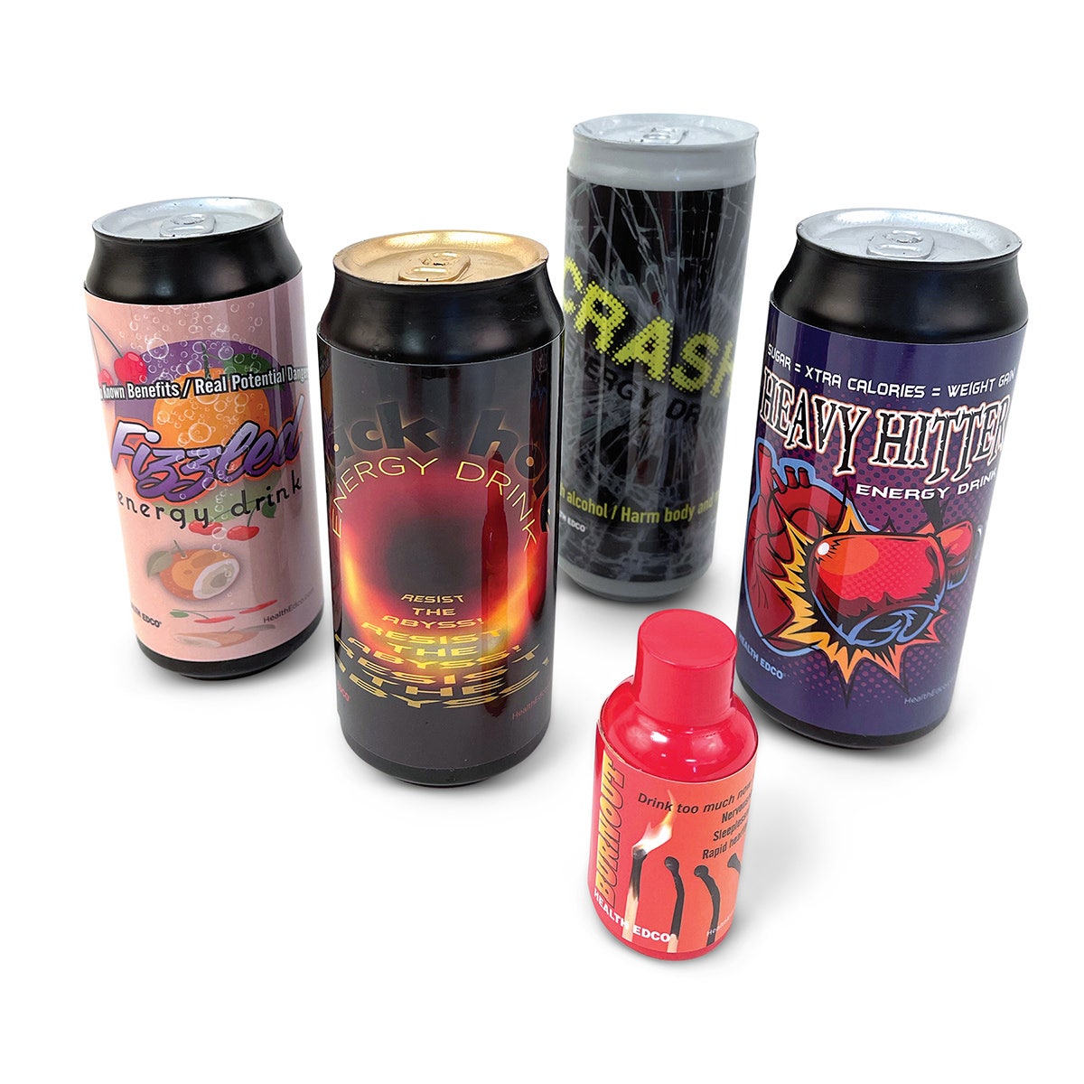 NE40508-Power Down Energy Drinks Display