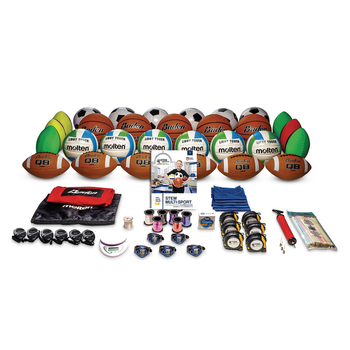 X0000NE40526-STEM Sports&reg; Multi-Sport Kits and Supplemental Curriculum for Grades 3&ndash;5 & 6&ndash;8