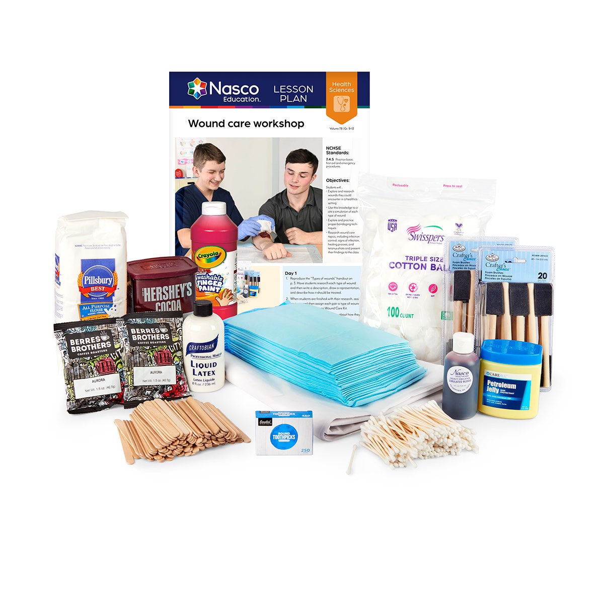 NE40558-Nasco Wound Care Classroom Kit