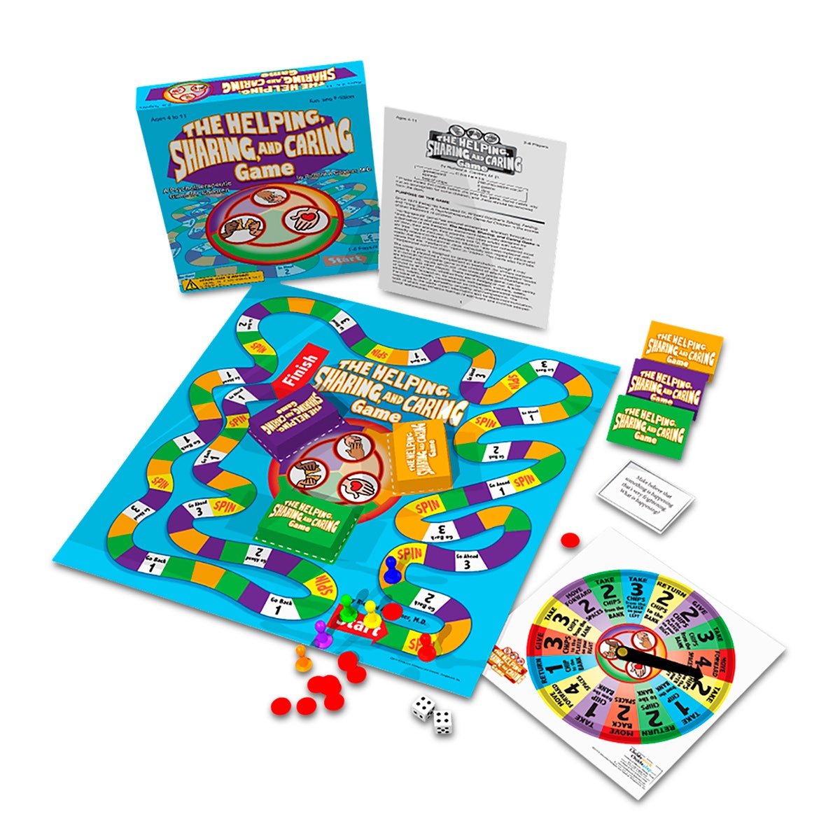 NE40654-The Helping, Sharing & Caring Board Game