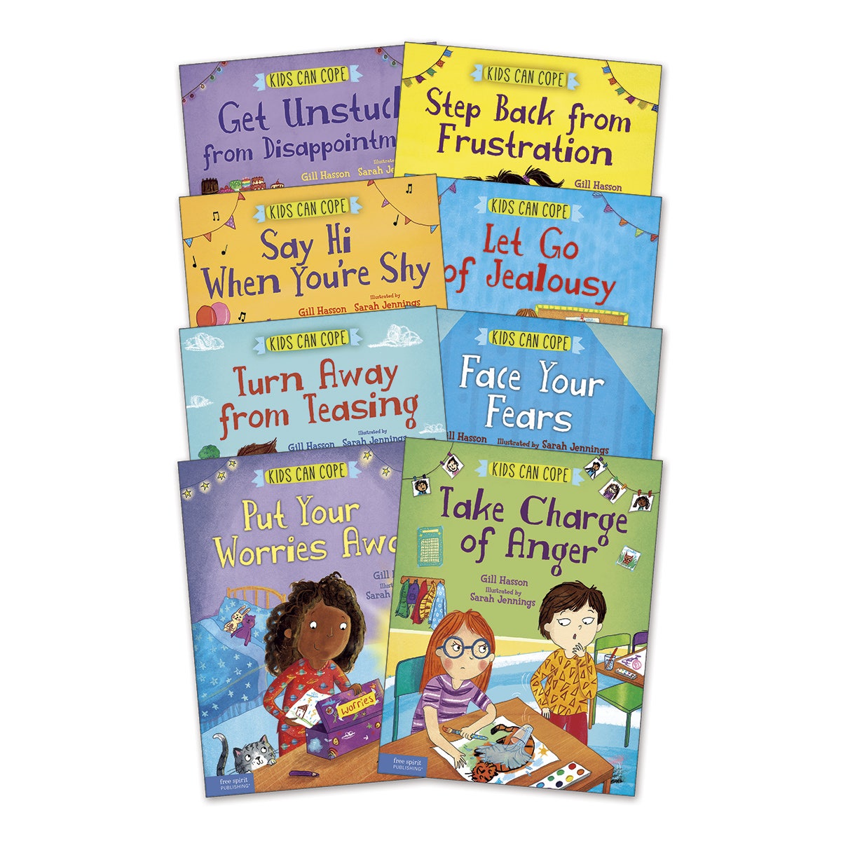 NE40669-Kids Can Cope Complete Series 8-Book Set