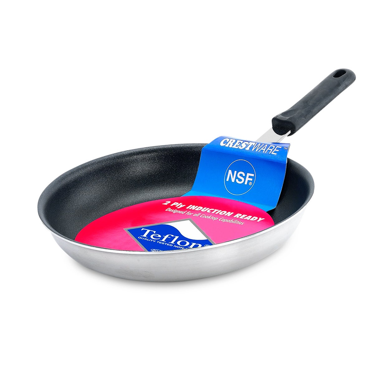 NE40677-Crestware™ Induction Efficient Fry Pan - 12 in. 