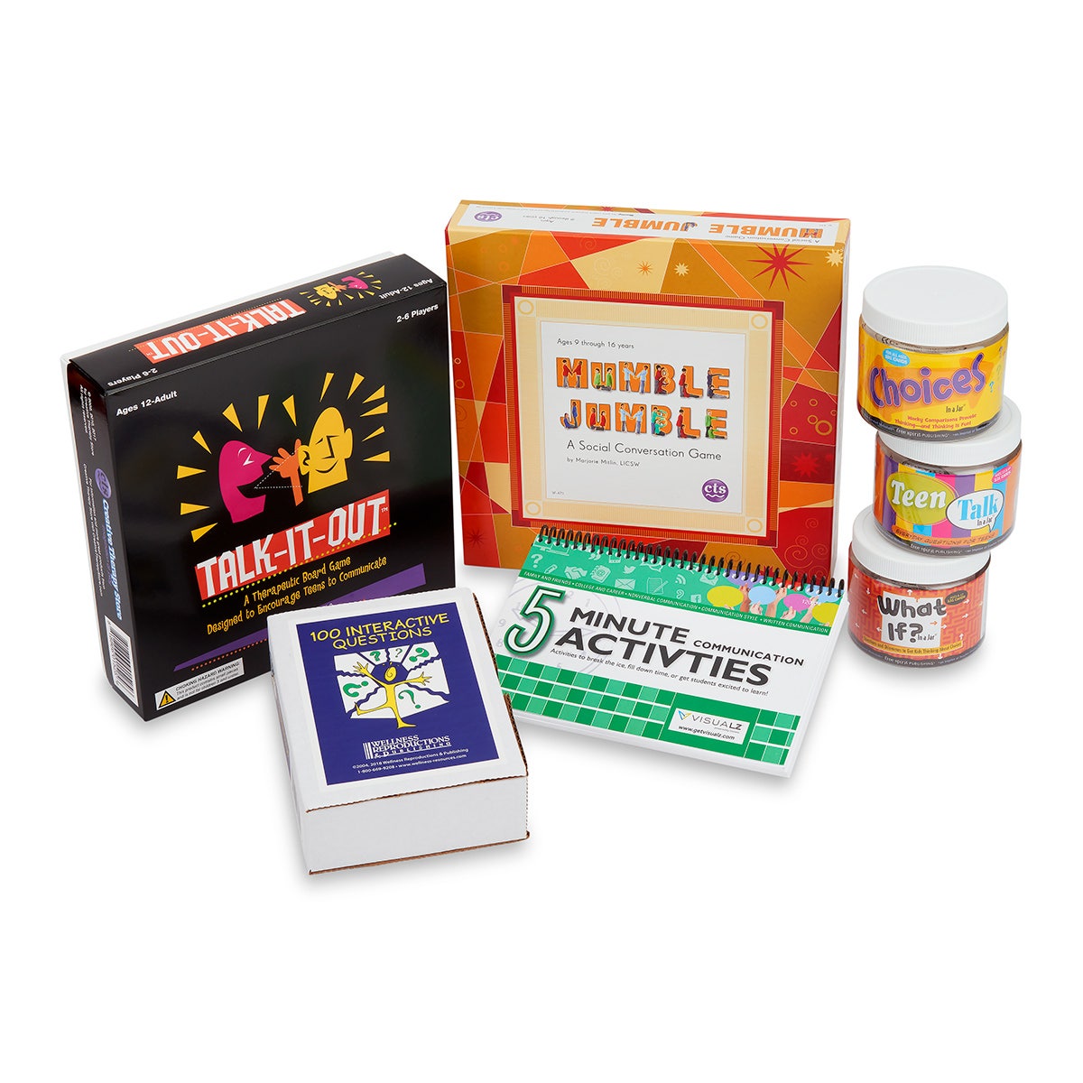 NE40678-Nasco Communication Games and Activities Set
