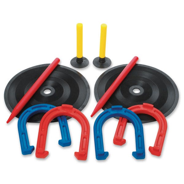 PE00382-Champion® Sports Rubber Horseshoes Set