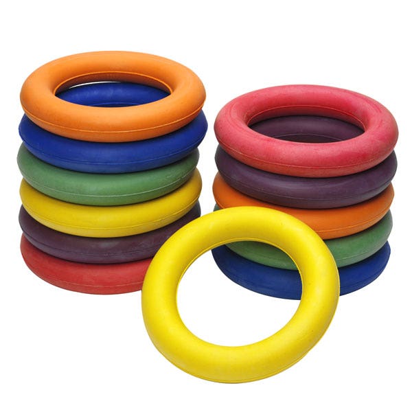 PE00385-Deck Tennis Rings - Set of 12