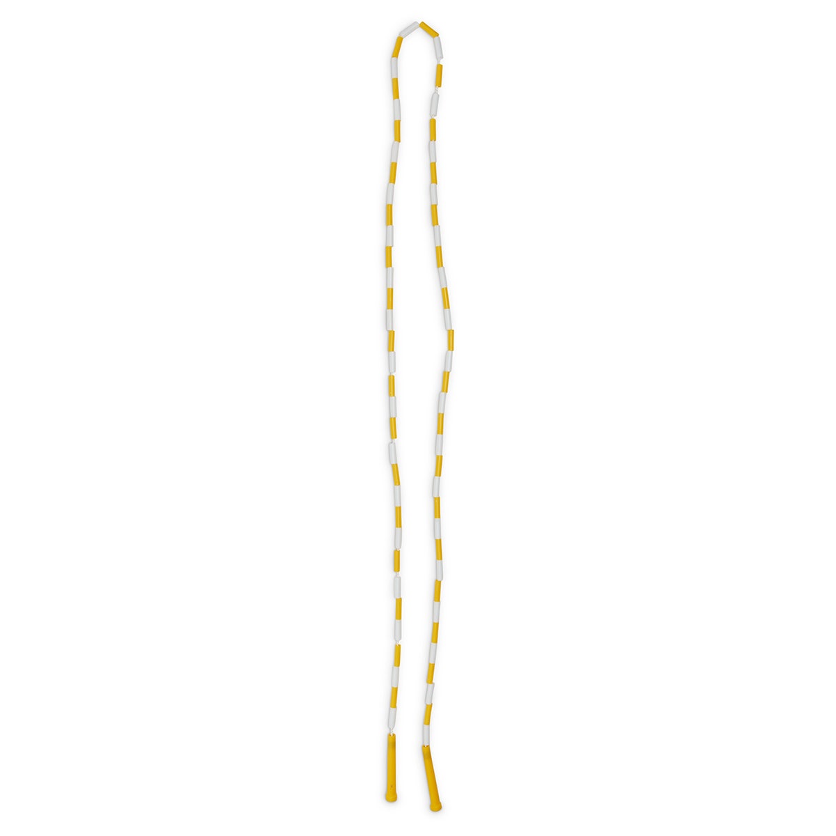 PE00409-8-ft. Plastic Segmented Rope - Yellow & White