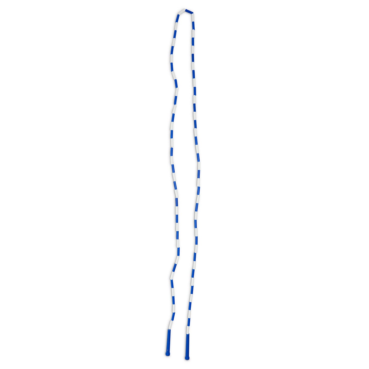 PE00410-9-ft. Plastic Segmented Rope - Blue & White