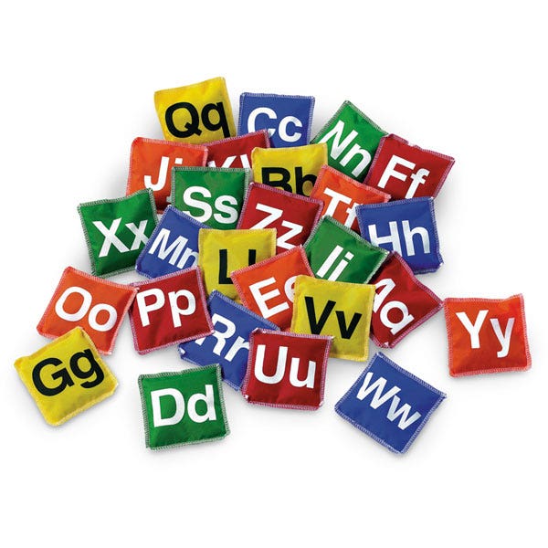 PE01180-Alphabet Beanbag Set