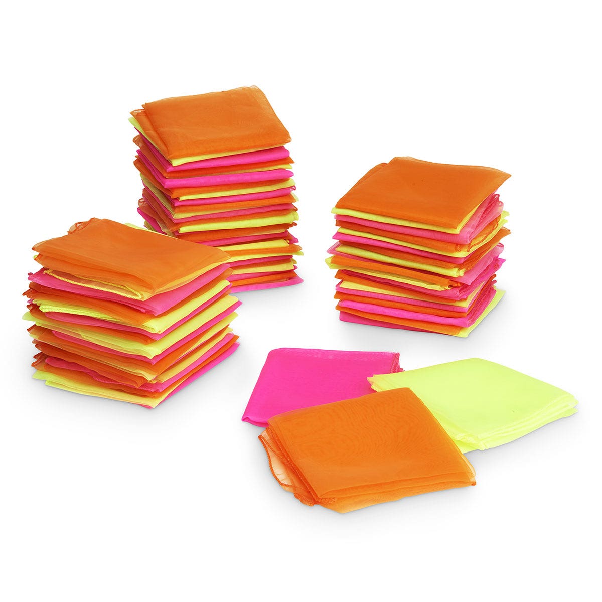 PE01767-Classroom Pack of 108 Juggling Scarves