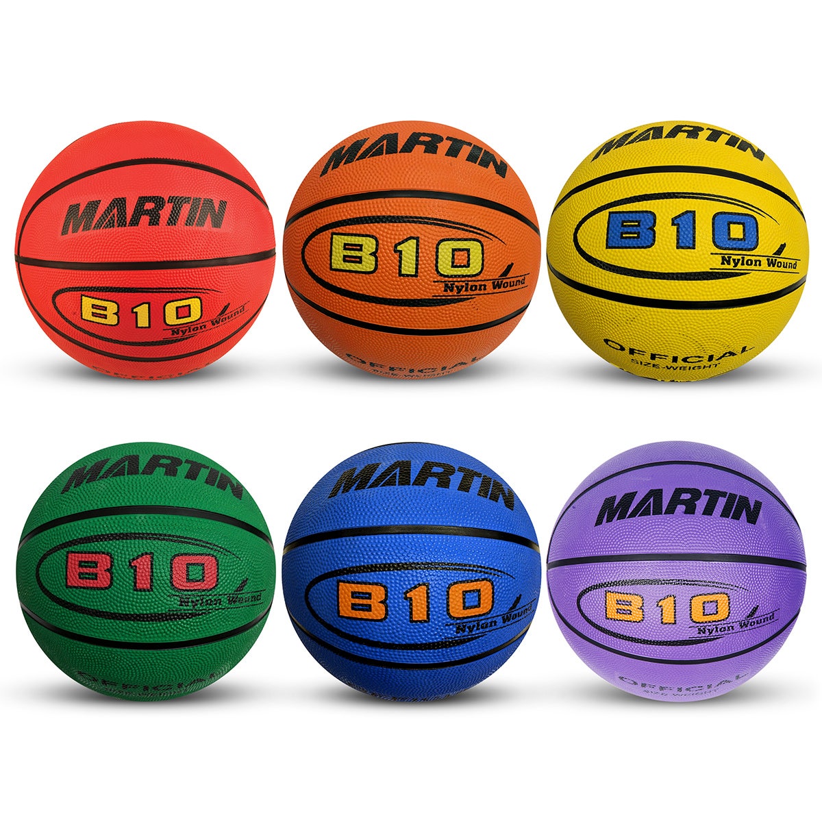PE02732-Martin Sports Basketball Set - Mens Size 7