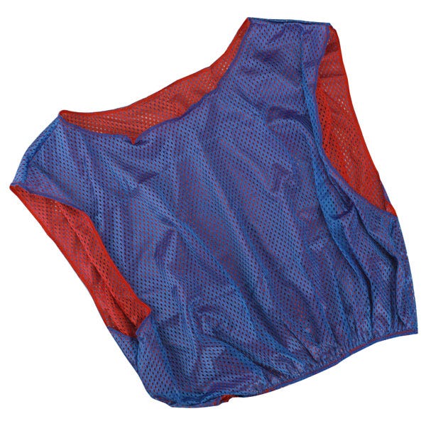 PE03230-Adult-Size Reversible Scrimmage Vest - Blue/Red