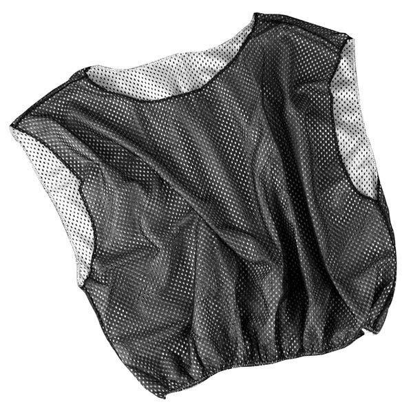 PE03231-Adult-Size Reversible Scrimmage Vest - Black/White