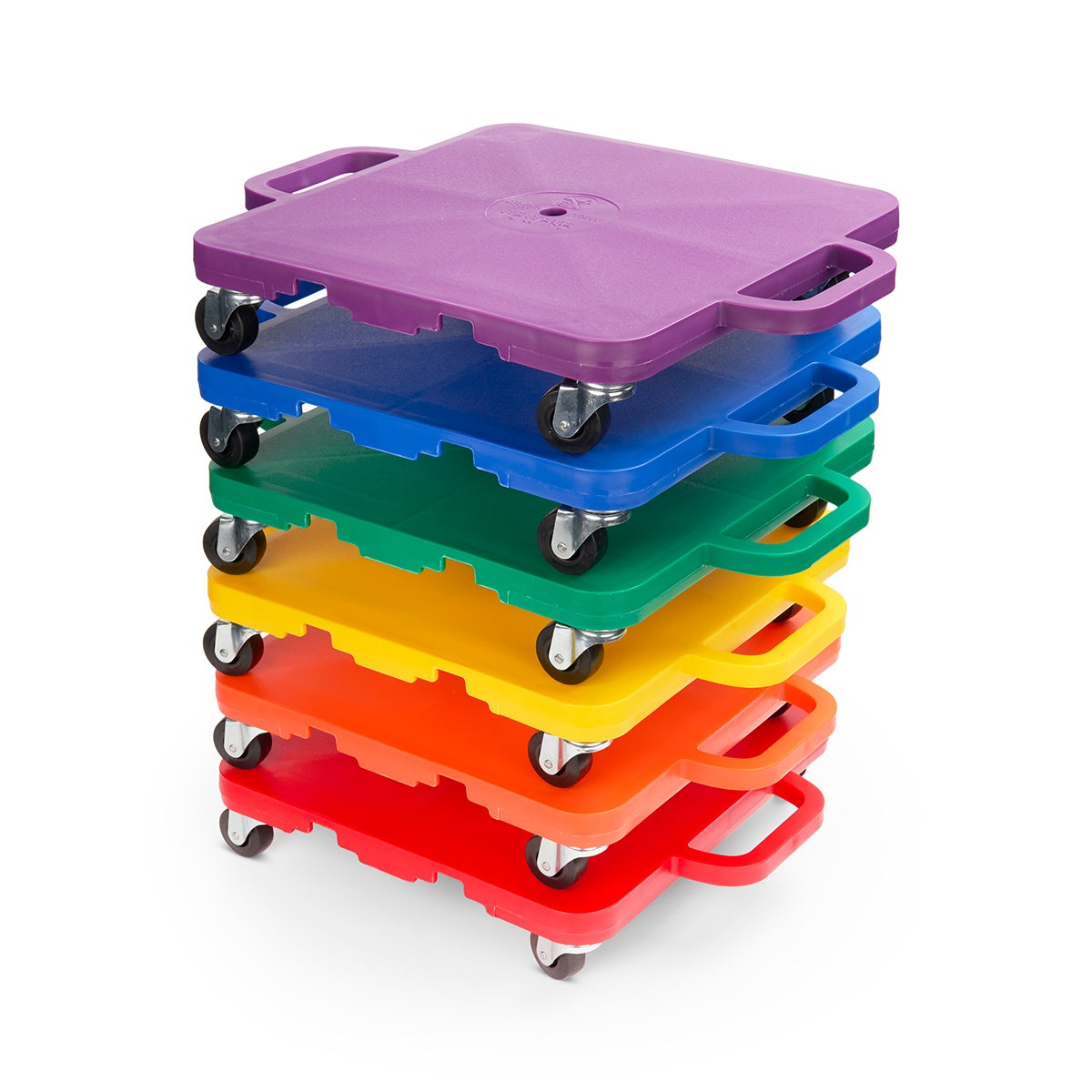 PE03520-16 in. Connect-A-Scooters® with Heavy-Duty Ball Bearing Casters - 6-Color Set