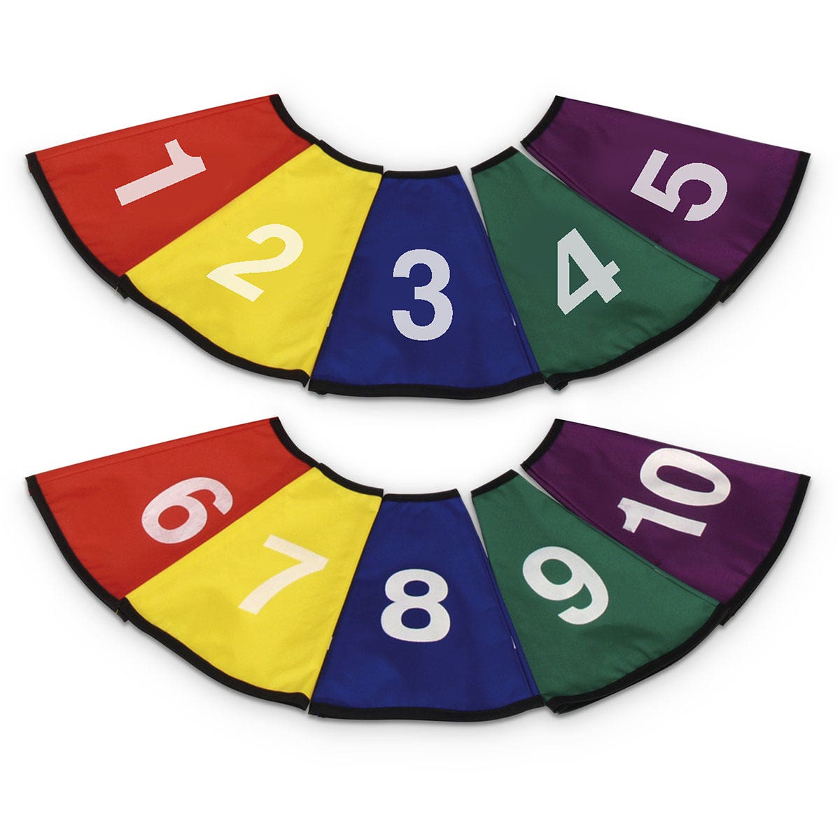 PE03760-Numbered Cone Collar Set