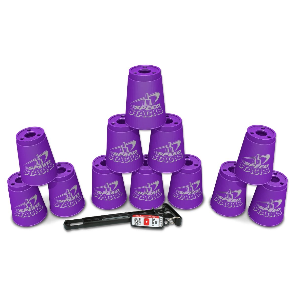 PE03912-Speed Stacks® - Purple
