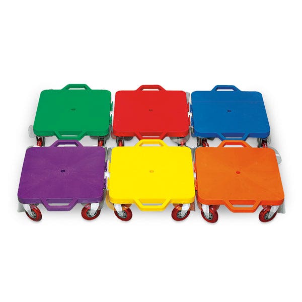 PE04099-Turbo Scooter Boards - 16 in. 6-Color Set