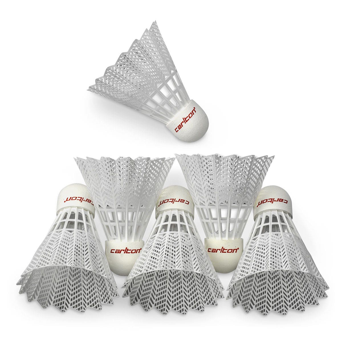 PE07509-Carlton® T800 Tournament Shuttlecocks - Red (Fast Speed)