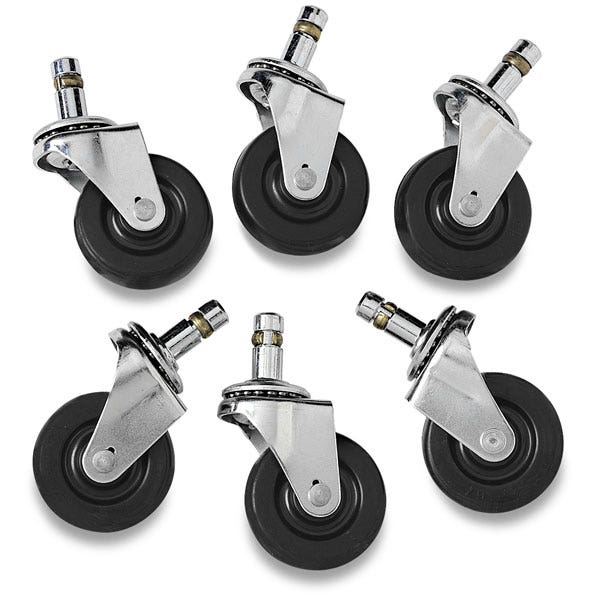 PE07542-Heavy Duty 6-Pack of Casters for Connect-A-Scooters®