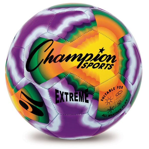 PE08099-Champion® Extreme Tie-Dye Soccer Balls - Size 5
