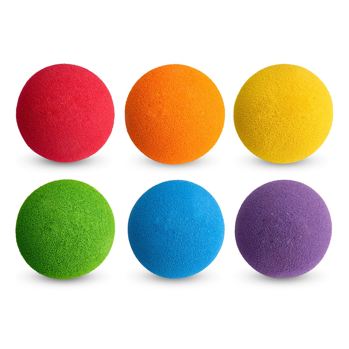 PE08659-Nasco Foam Softballs - Set of 6