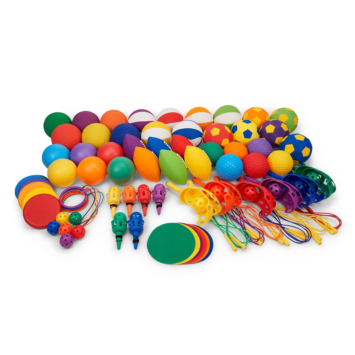 PE09167-Nasco Physical Education School Pack - 78 Pieces