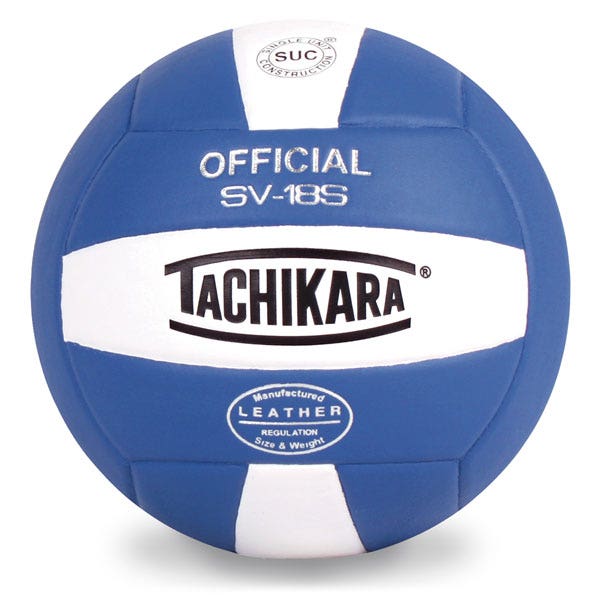 PE09375-Tachikara® SV18S Vollyball - Royal/White