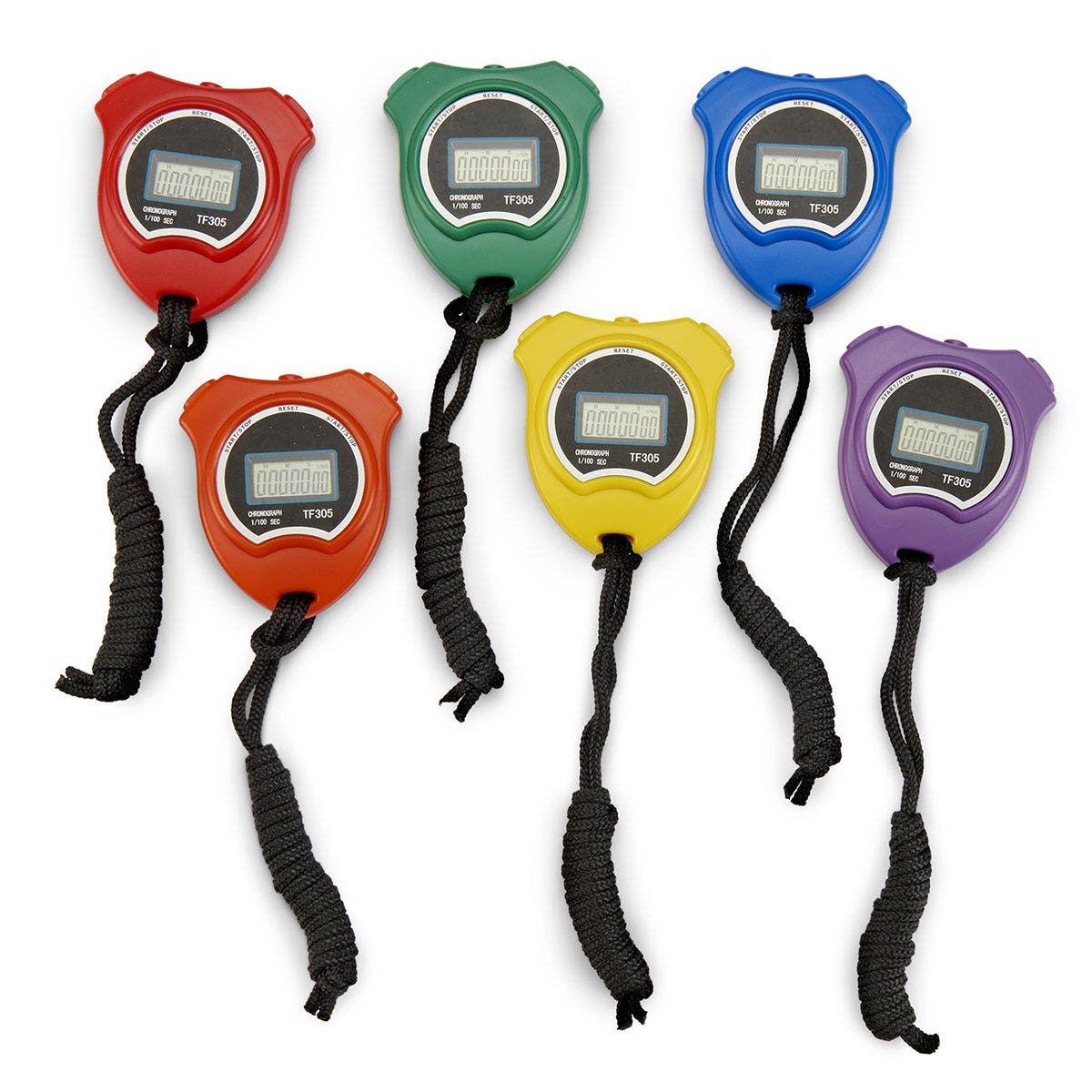PE09591-Nasco Digital Stopwatch - Set of 6