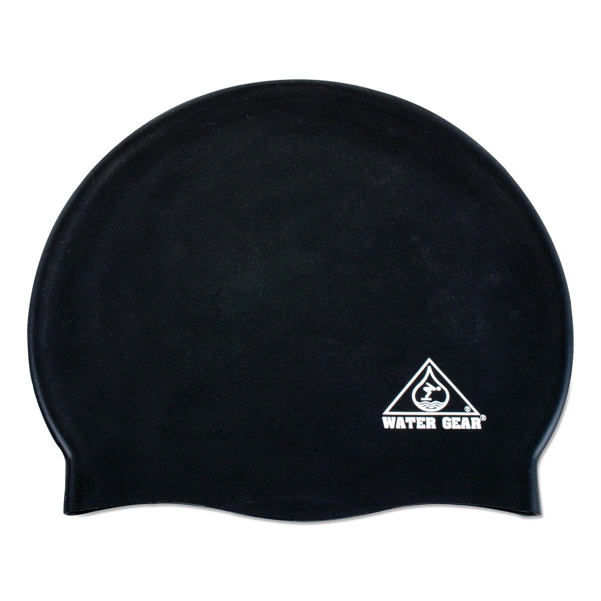 PE09661-Silicone Swim Cap - Black