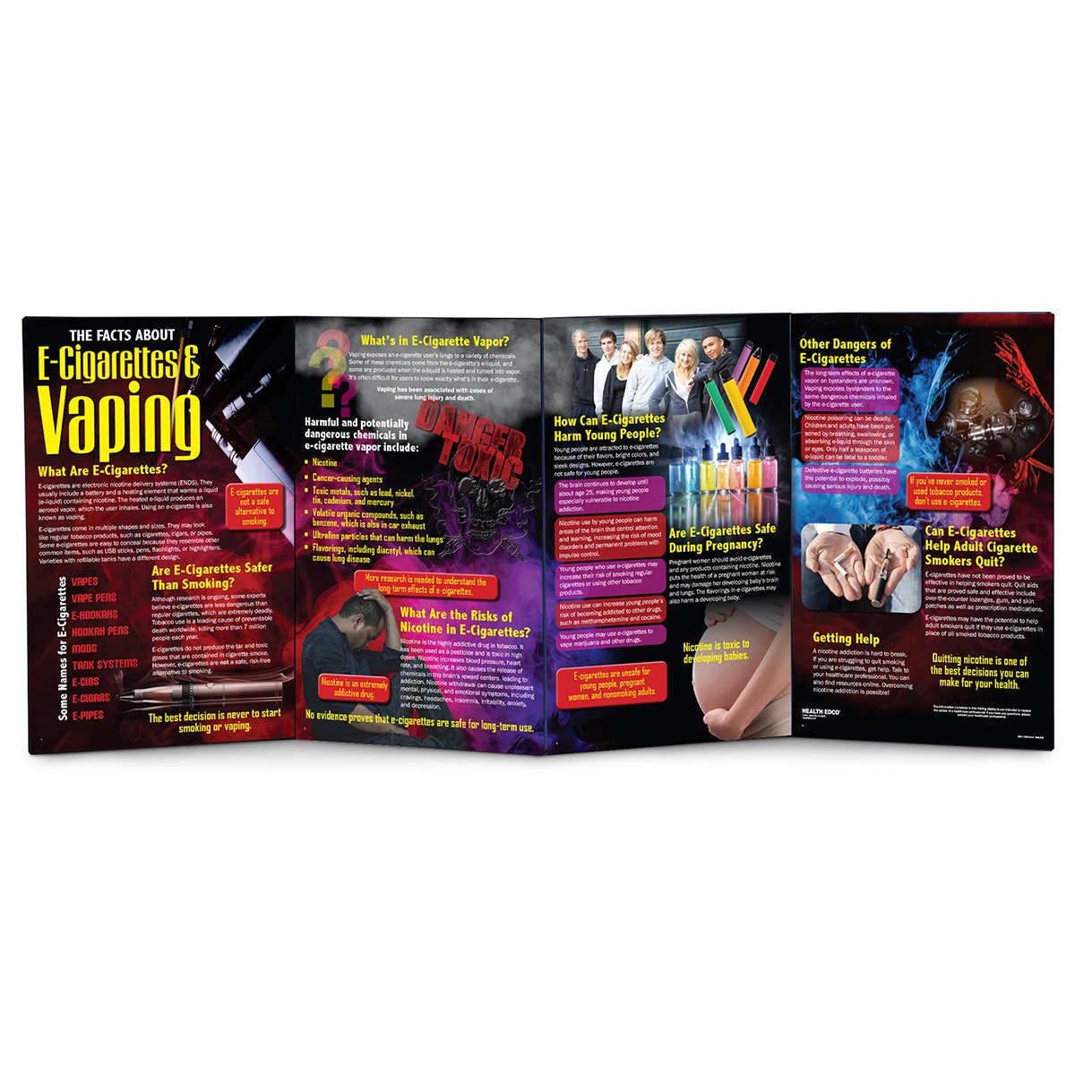PE09984-The Facts About E-Cigarettes and Vaping Folding Display
