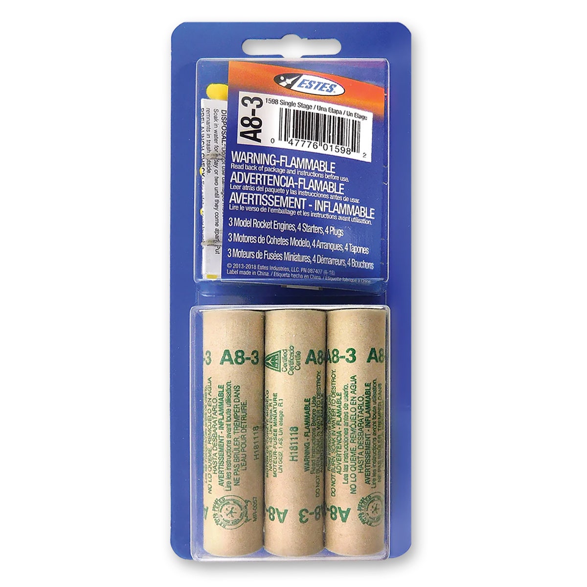 X0000SA02658-Estes® A Class Rocket Engines